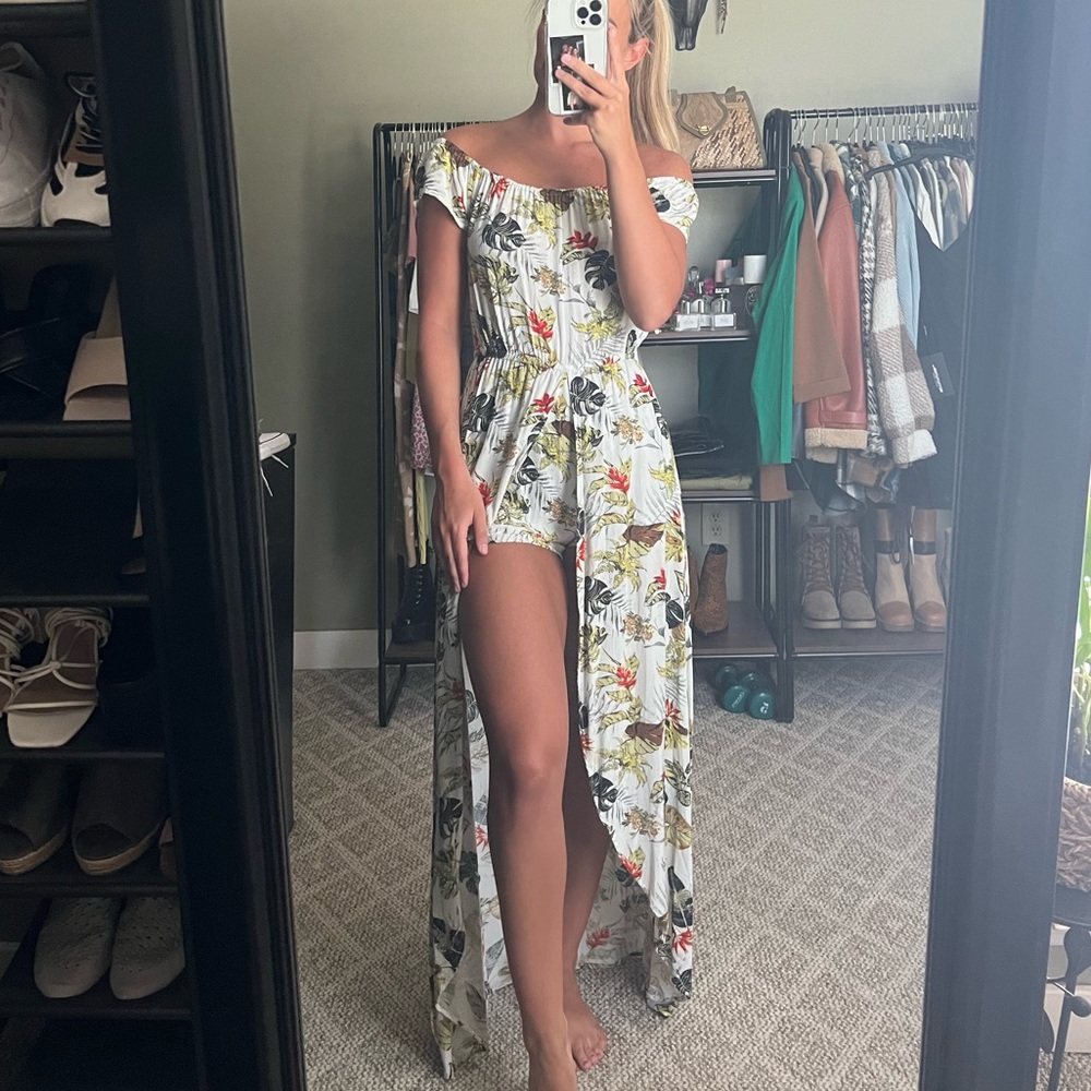 Floral romper/dress